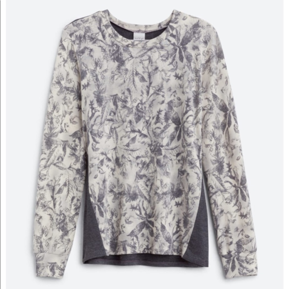 Kaileigh Contrast Long Sleeve Top NWT
